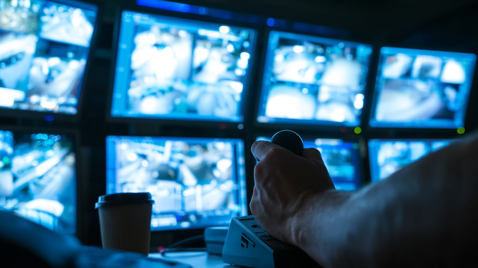 CCTV and alarm monitoring centre